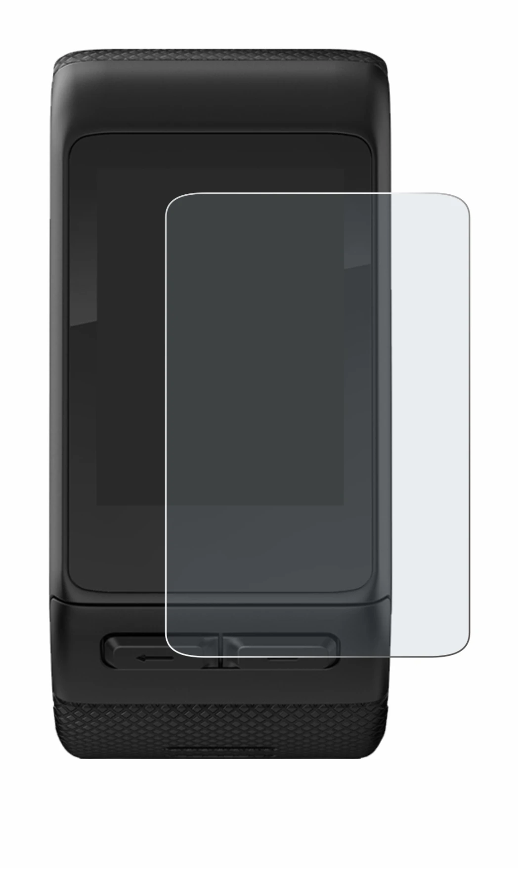Immagine del dispositivo Garmin vivoactive HR con un'ampia varietà di protezioni per lo schermo.
