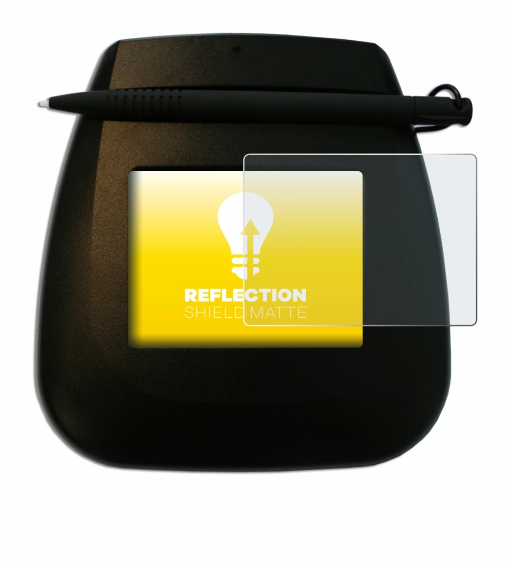 Immagine del dispositivo ePadLink ePad Ink con un'ampia varietà di protezioni per lo schermo.