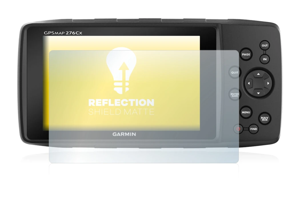 Immagine del dispositivo Garmin 276Cx con un'ampia varietà di protezioni per lo schermo.