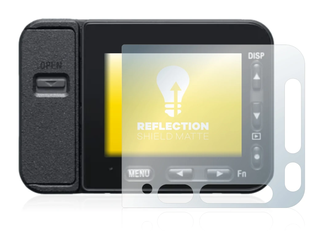 Immagine del dispositivo Sony DSC-RX0M2 (RX0 II) con un'ampia varietà di protezioni per lo schermo.