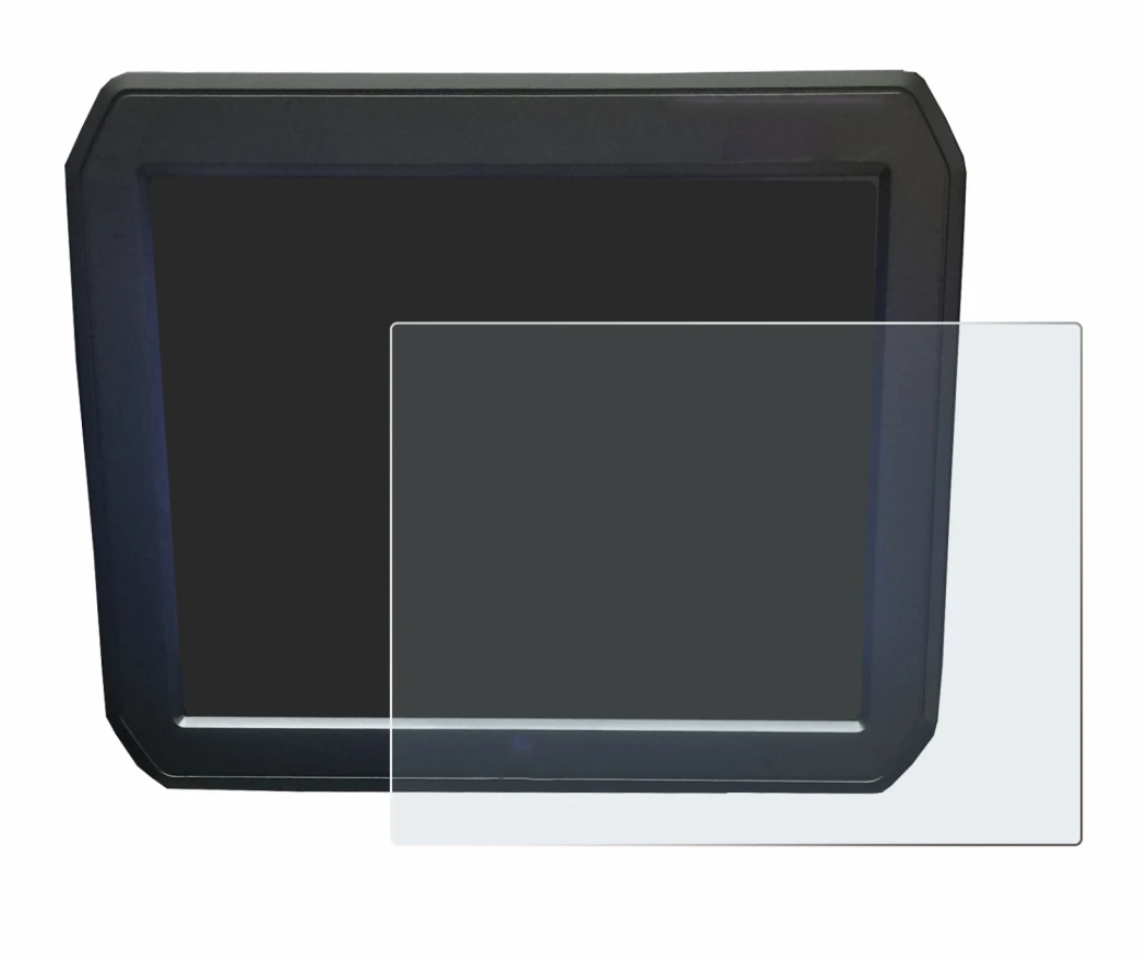 Immagine del dispositivo Keyence IM-7020 (Display + Touchpad) con un'ampia varietà di protezioni per lo schermo.