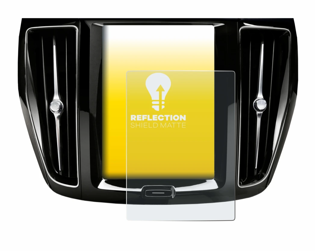 Immagine del dispositivo Volvo V60 Sensus Connect 2019-2020 con un'ampia varietà di protezioni per lo schermo.