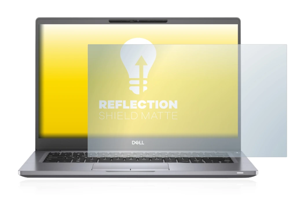 Immagine del dispositivo Dell Latitude 7300 con un'ampia varietà di protezioni per lo schermo.