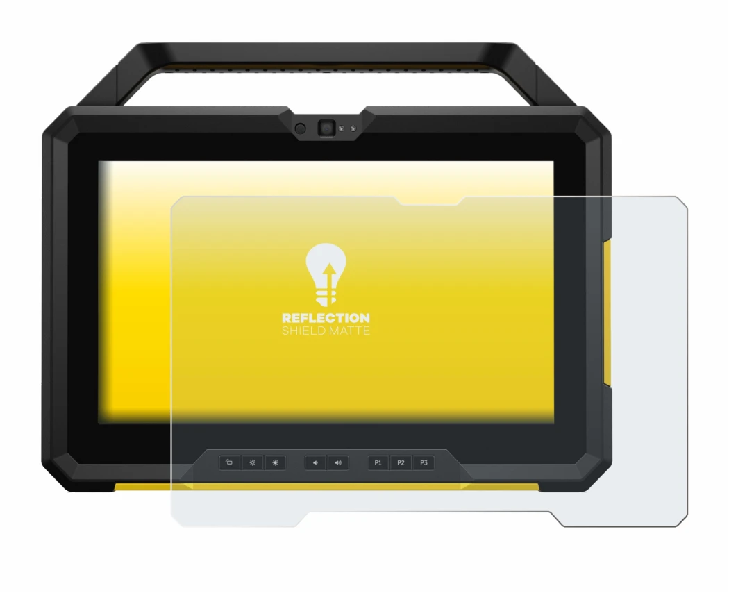 Immagine del dispositivo Dell Latitude 7220 con un'ampia varietà di protezioni per lo schermo.