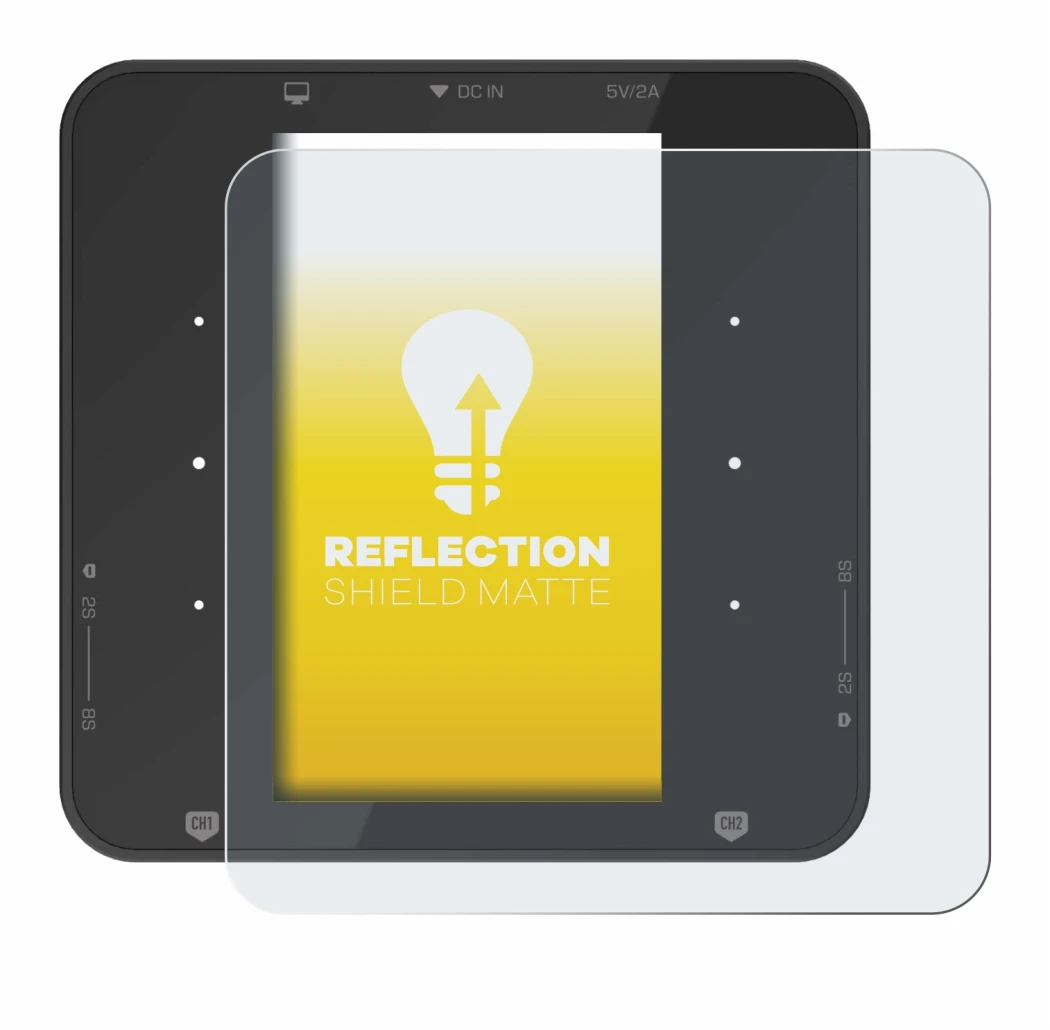 Immagine del dispositivo ISDT P30 con un'ampia varietà di protezioni per lo schermo.