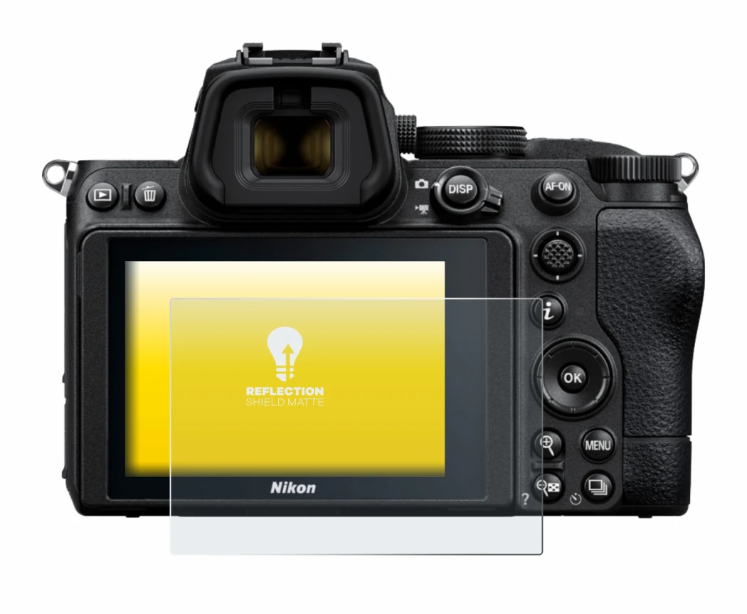 Immagine del dispositivo Nikon Z 5 con un'ampia varietà di protezioni per lo schermo.