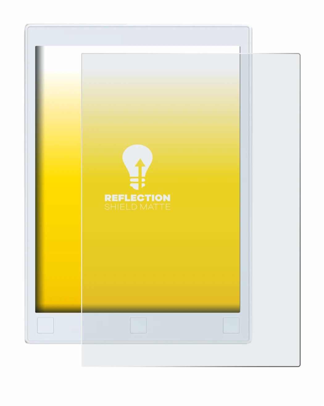 Immagine del dispositivo reMarkable 2 con un'ampia varietà di protezioni per lo schermo.