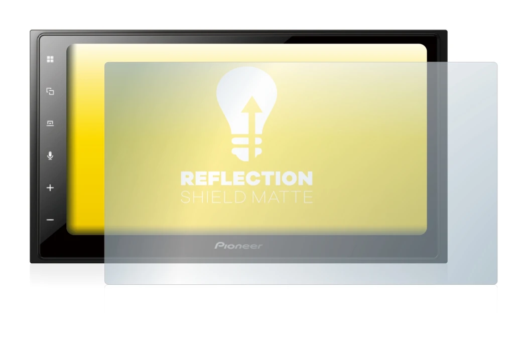 Immagine del dispositivo Pioneer SPH-DA250DAB con un'ampia varietà di protezioni per lo schermo.