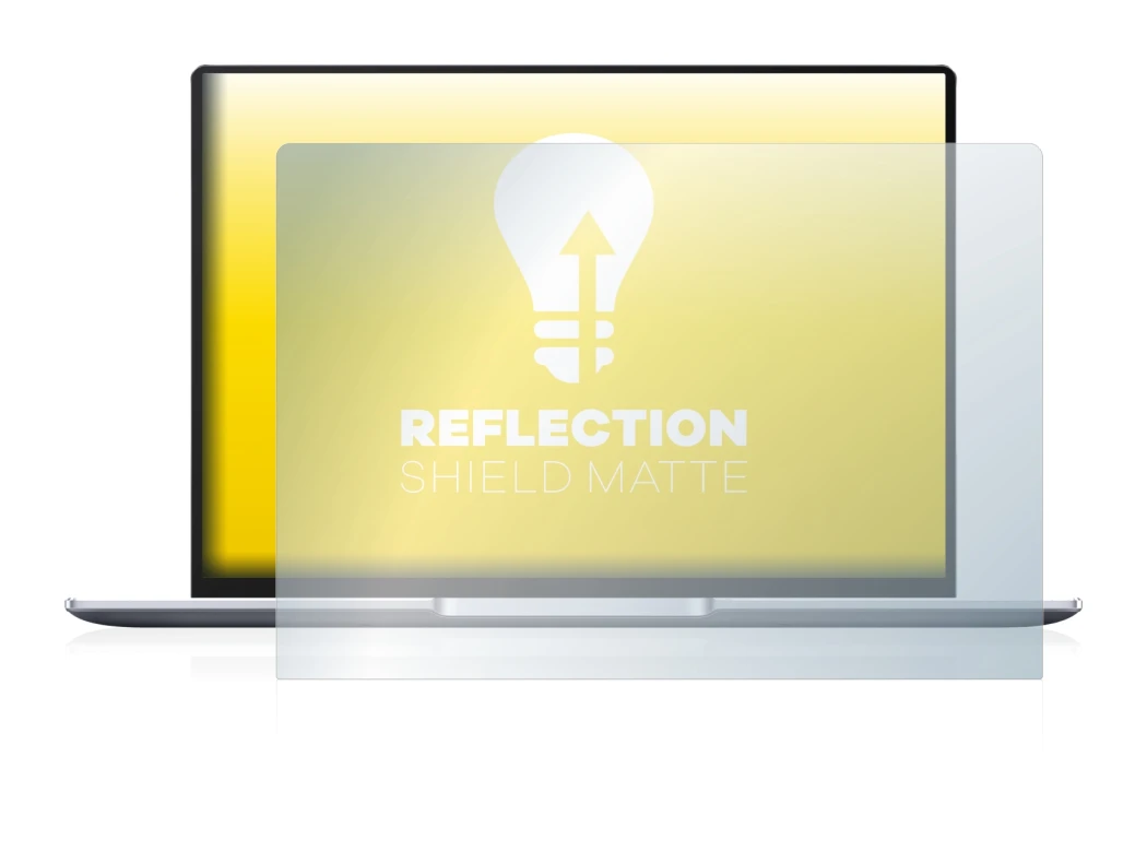 Immagine del dispositivo Huawei MateBook 14 2021 con un'ampia varietà di protezioni per lo schermo.