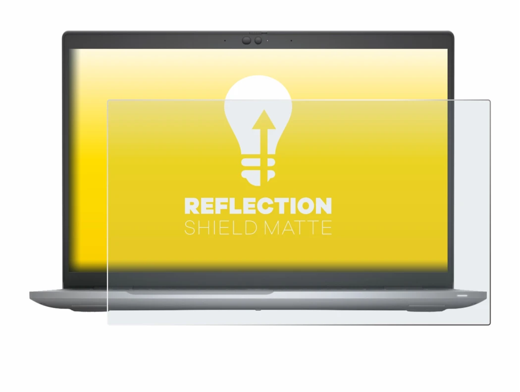 Immagine del dispositivo Dell Latitude 5520 con un'ampia varietà di protezioni per lo schermo.