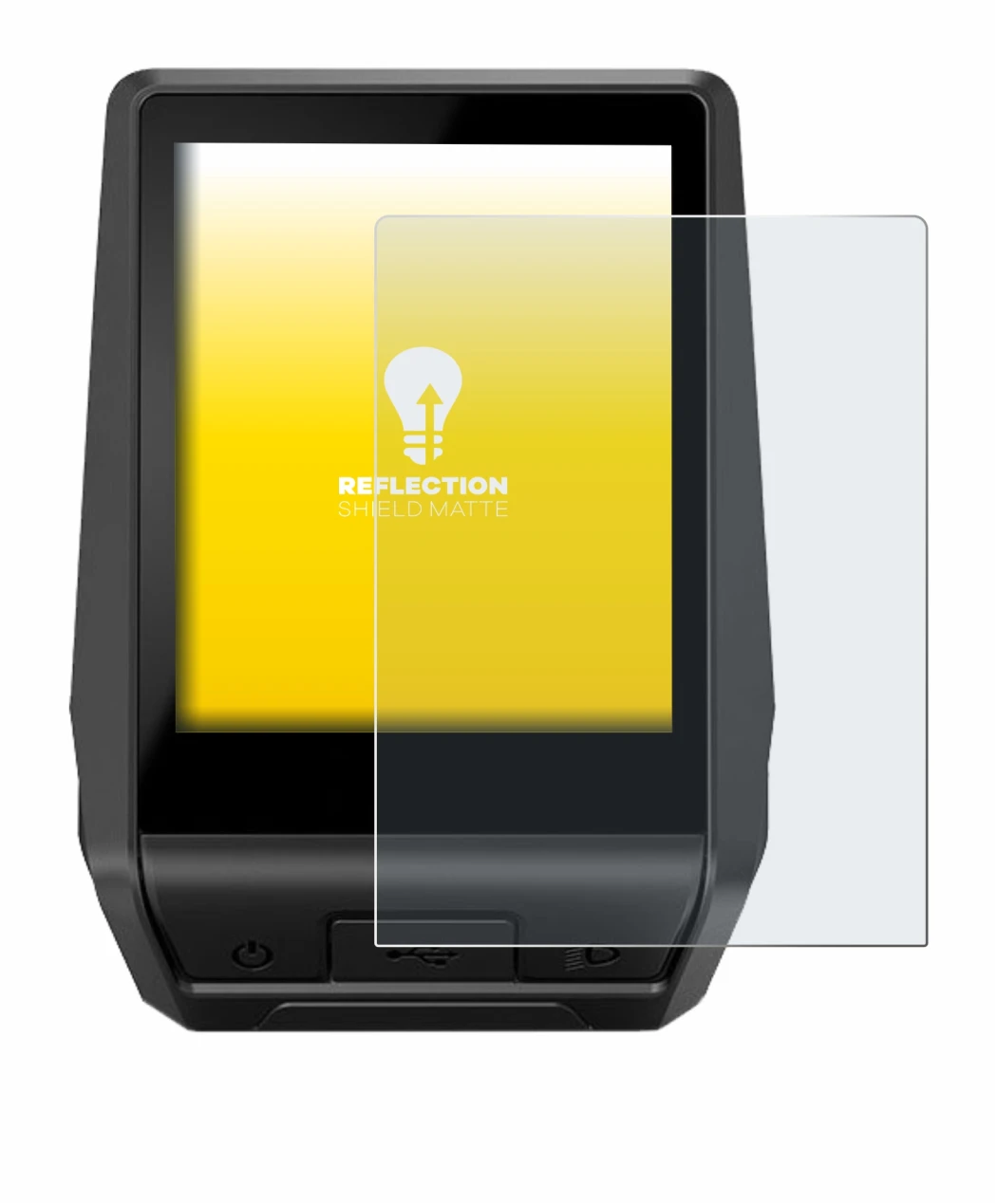 Immagine del dispositivo Bosch Nyon 2 2021 con un'ampia varietà di protezioni per lo schermo.