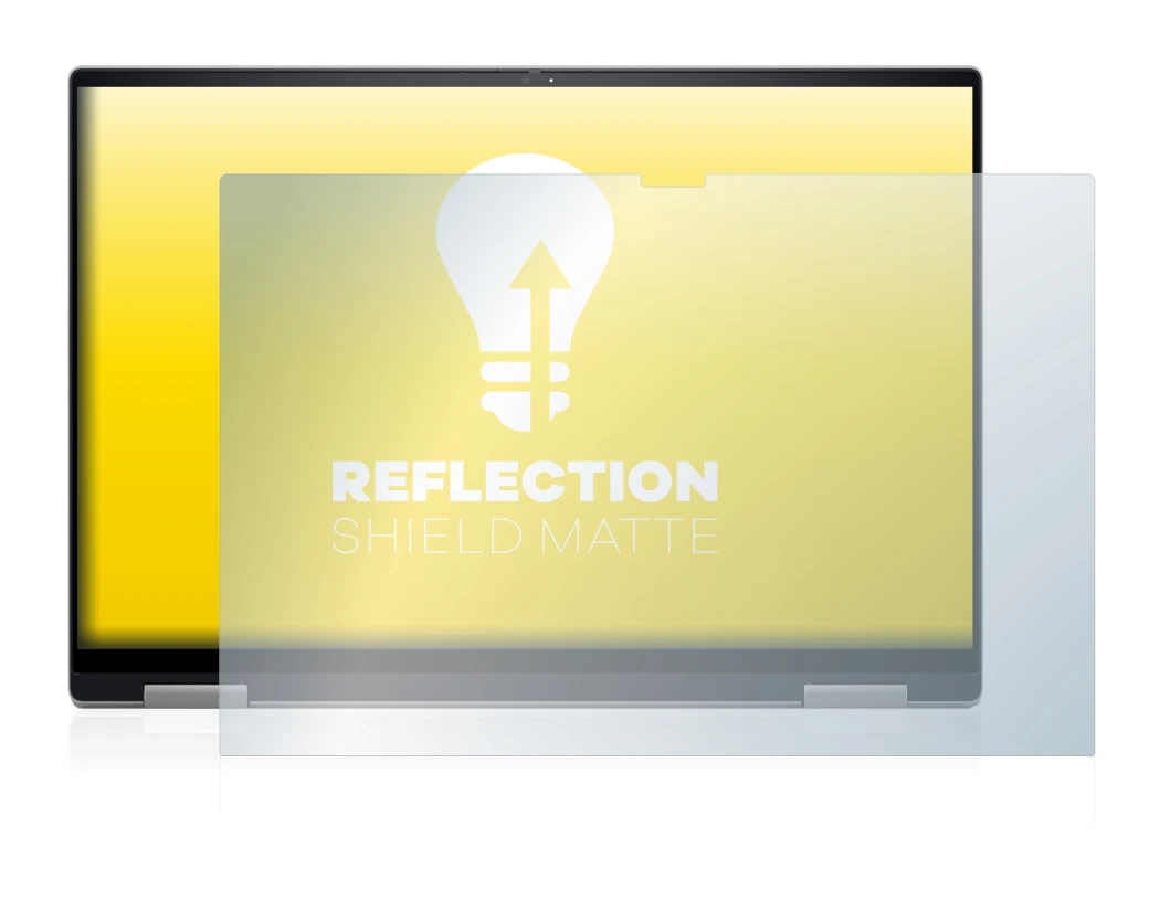 Immagine del dispositivo Dell Inspiron 16 7620 2-in-1 con un'ampia varietà di protezioni per lo schermo.