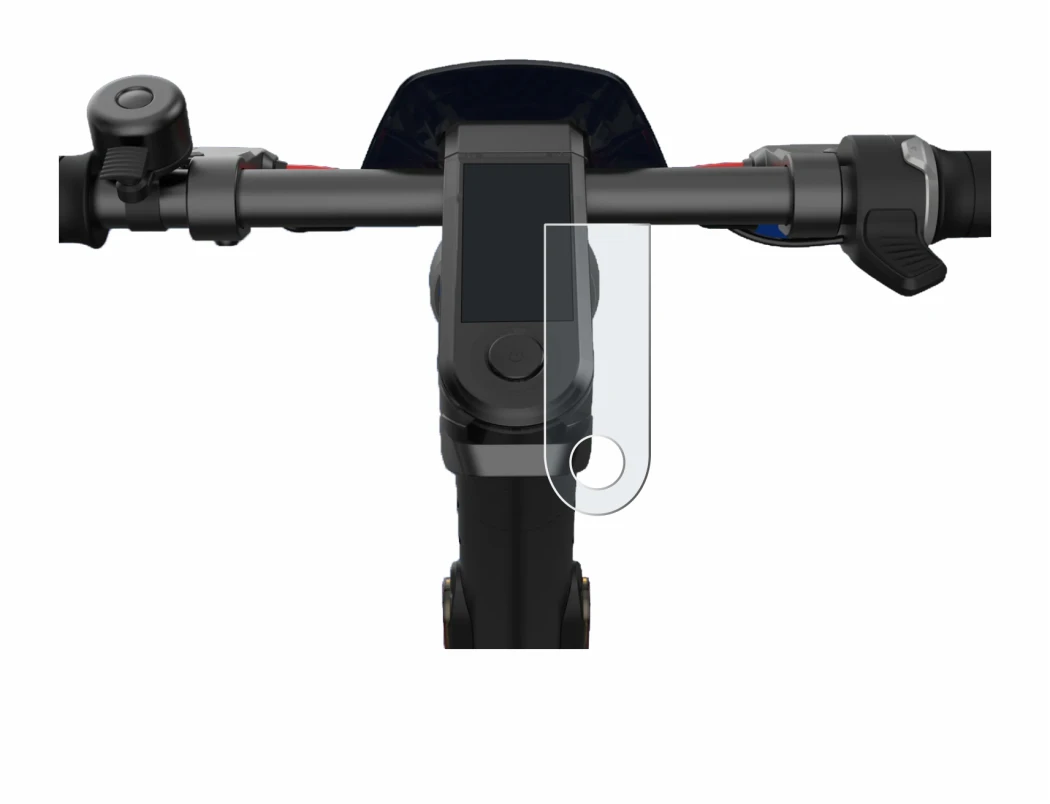 Immagine del dispositivo NIU KQi3 Pro con un'ampia varietà di protezioni per lo schermo.
