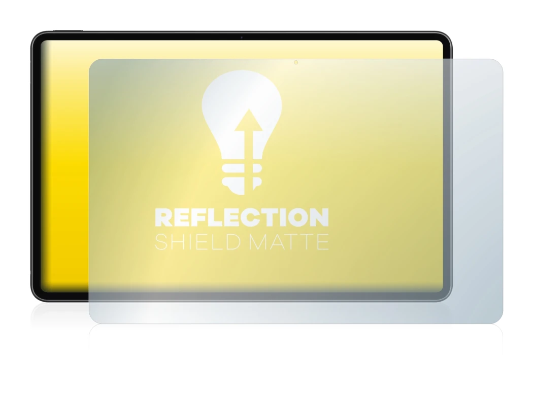 Immagine del dispositivo Huawei MateBook E 2022 con un'ampia varietà di protezioni per lo schermo.
