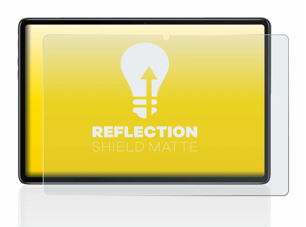 Immagine del dispositivo Blackview Tab 7 Pro con un'ampia varietà di protezioni per lo schermo.