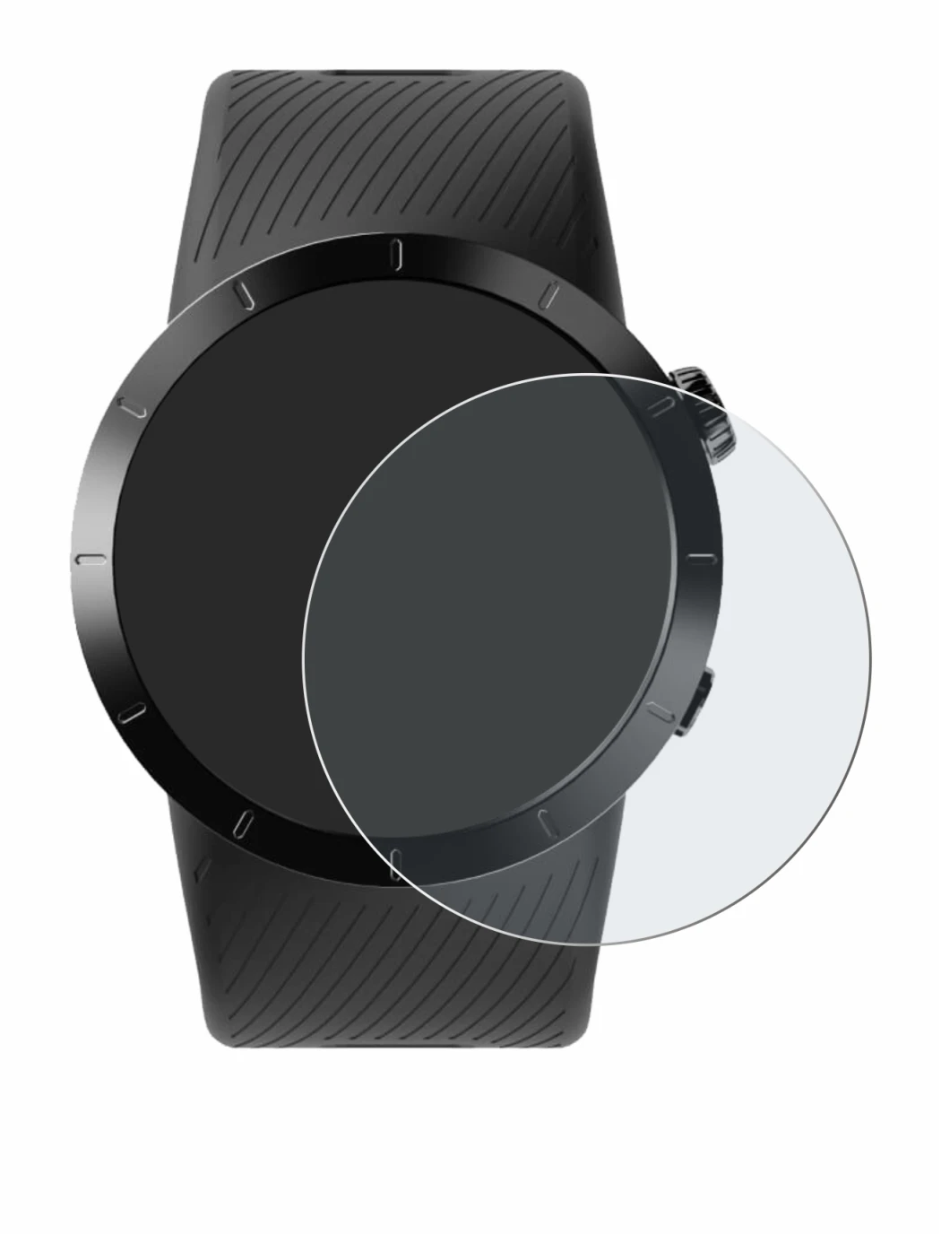 Immagine del dispositivo Shot Scope X5 con un'ampia varietà di protezioni per lo schermo.