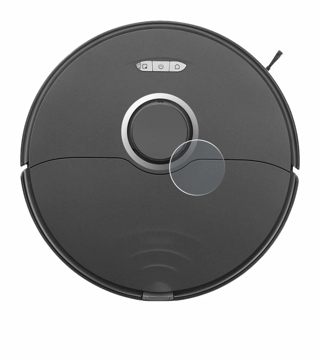 Immagine del dispositivo Roborock S8 Lidar Sensor (solo modello bianco) con un'ampia varietà di protezioni per lo schermo.