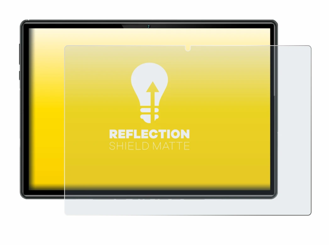 Immagine del dispositivo Doogee U10 con un'ampia varietà di protezioni per lo schermo.