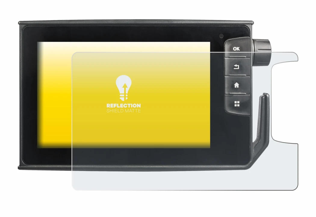 Immagine del dispositivo Valtra SmartTouch Terminal con un'ampia varietà di protezioni per lo schermo.
