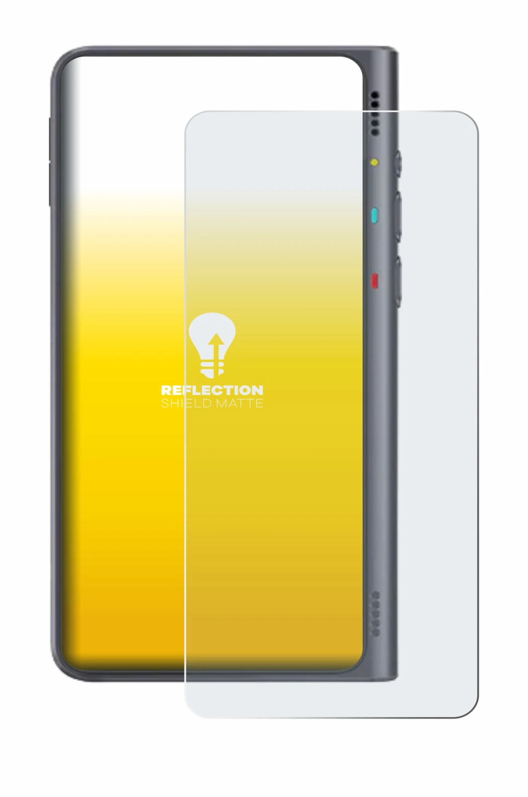 Immagine del dispositivo Timekettle Fluentalk T1 con un'ampia varietà di protezioni per lo schermo.