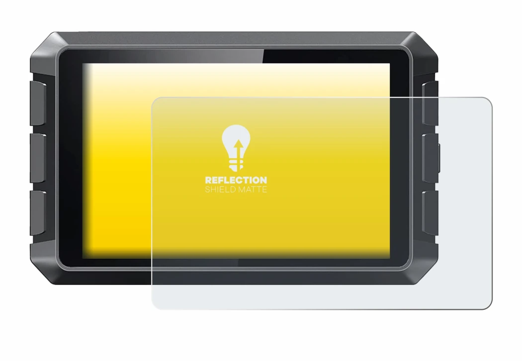 Immagine del dispositivo Creality Sonic Pad con un'ampia varietà di protezioni per lo schermo.