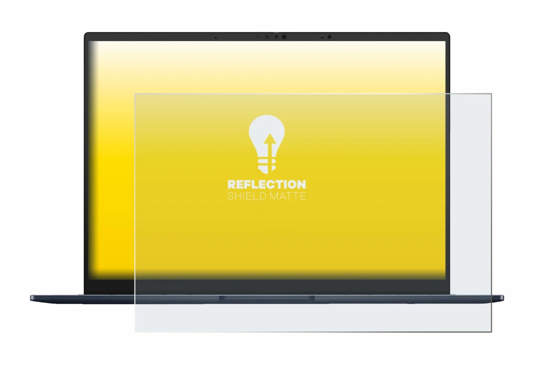 Immagine del dispositivo ASUS ZenBook 14 OLED UX3405 Non-Touch con un'ampia varietà di protezioni per lo schermo.