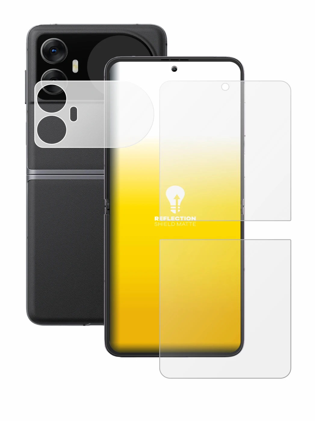 Immagine del dispositivo Blackview Hero 10 (Fronte+Retro) con un'ampia varietà di protezioni per lo schermo.