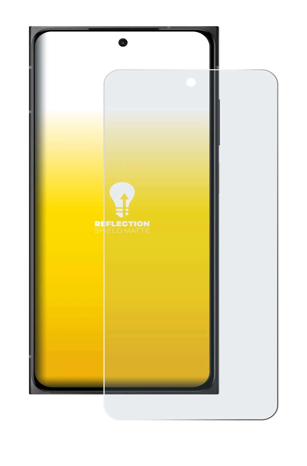 Immagine del dispositivo HMD Skyline con un'ampia varietà di protezioni per lo schermo.