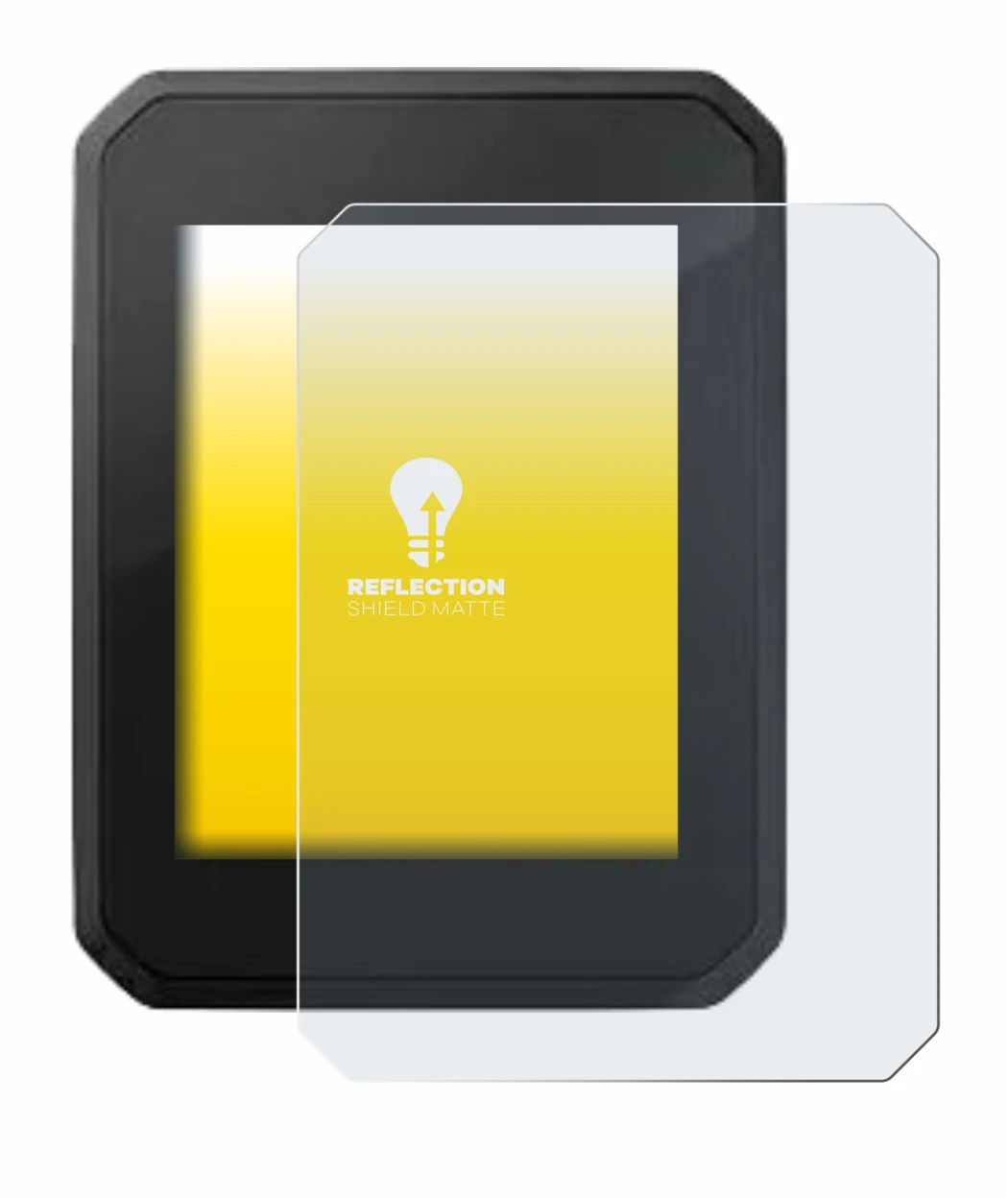 Immagine del dispositivo FIT Display Compact 2.0 con un'ampia varietà di protezioni per lo schermo.