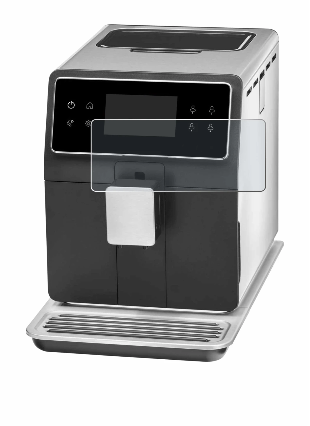 Immagine del dispositivo WMF Perfection 880L con un'ampia varietà di protezioni per lo schermo.