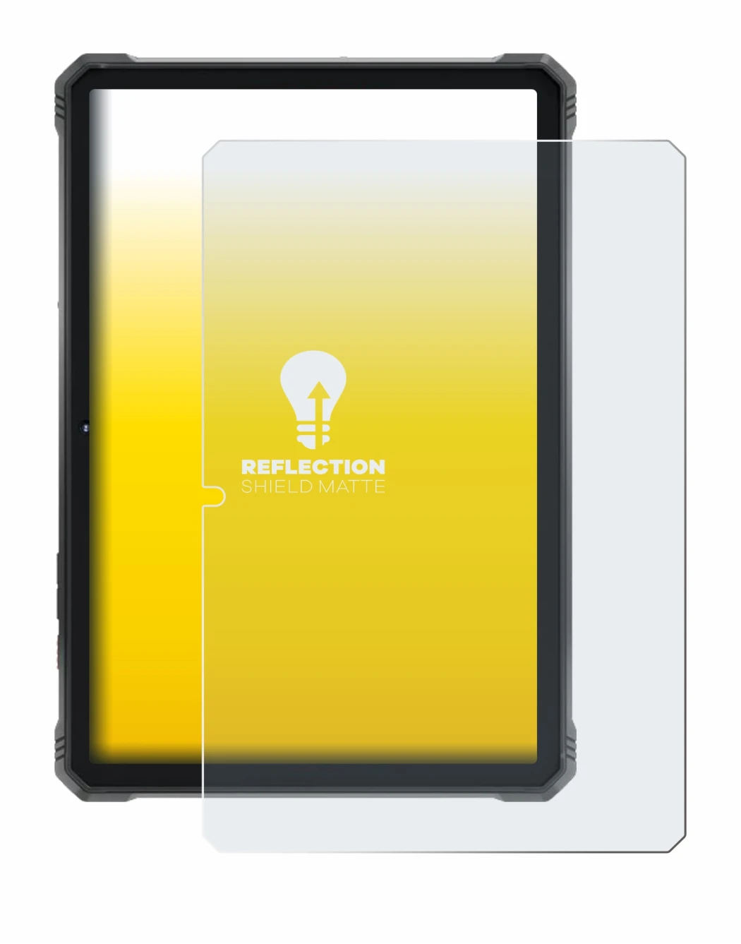 Immagine del dispositivo Hotwav R9 Pro con un'ampia varietà di protezioni per lo schermo.