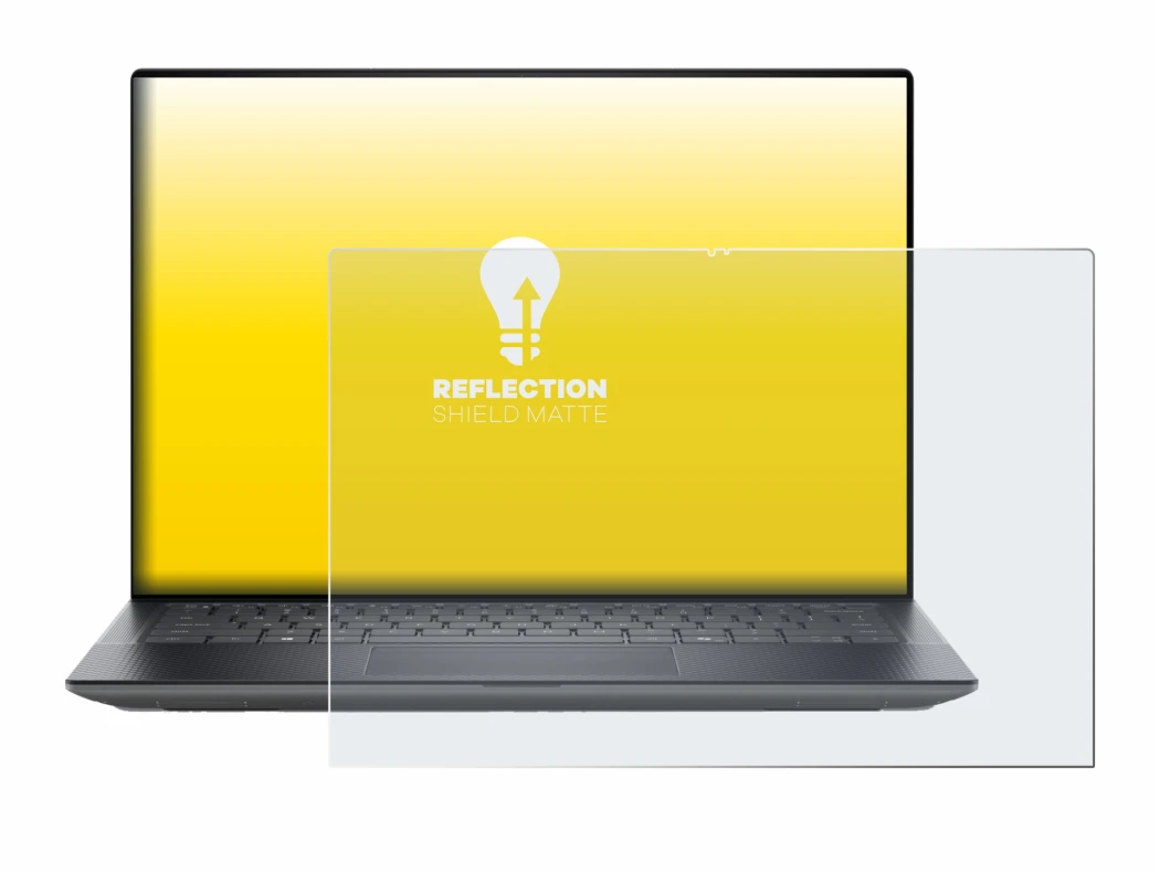 Immagine del dispositivo Dell Precision 5490 Workstation con un'ampia varietà di protezioni per lo schermo.