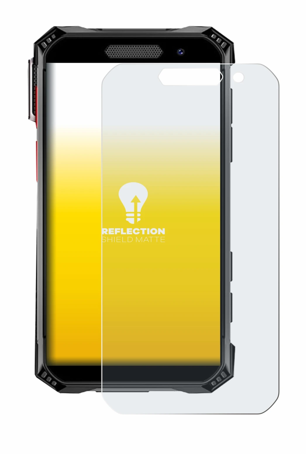 Immagine del dispositivo Soyes S10 Max con un'ampia varietà di protezioni per lo schermo.