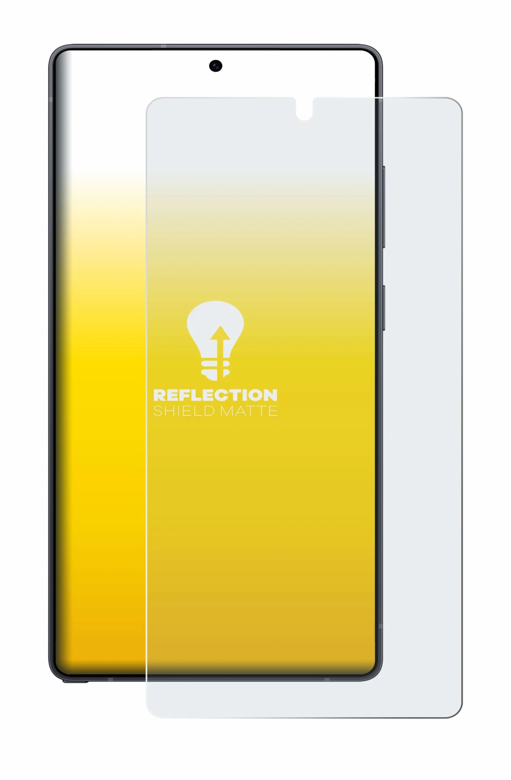 Immagine del dispositivo Samsung Galaxy S25 Ultra Enterprise Edition con un'ampia varietà di protezioni per lo schermo.