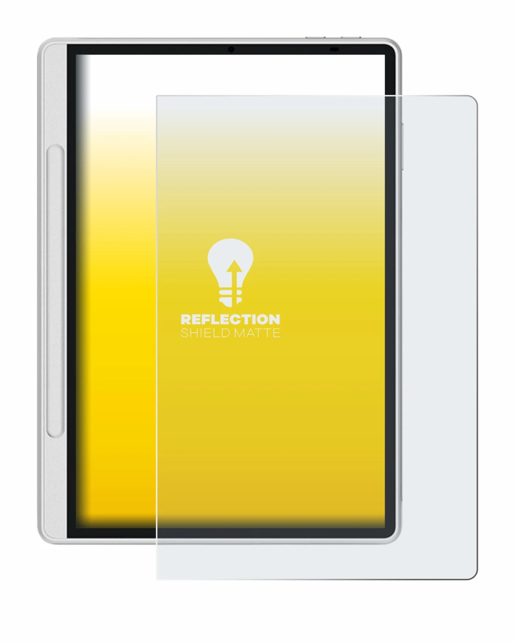 Immagine del dispositivo XP-Pen Magic Note Pad con un'ampia varietà di protezioni per lo schermo.