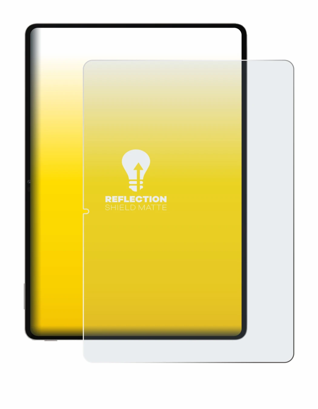 Immagine del dispositivo Honor Pad V9 con un'ampia varietà di protezioni per lo schermo.