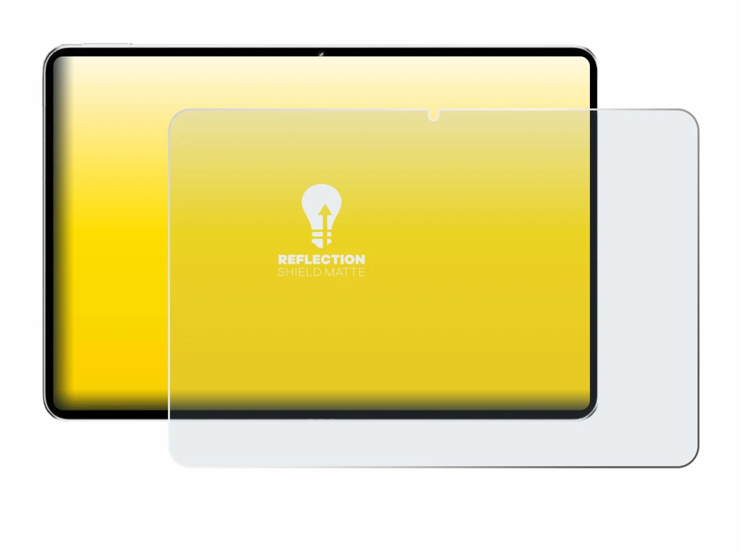 Immagine del dispositivo Nubia Pad Pro con un'ampia varietà di protezioni per lo schermo.