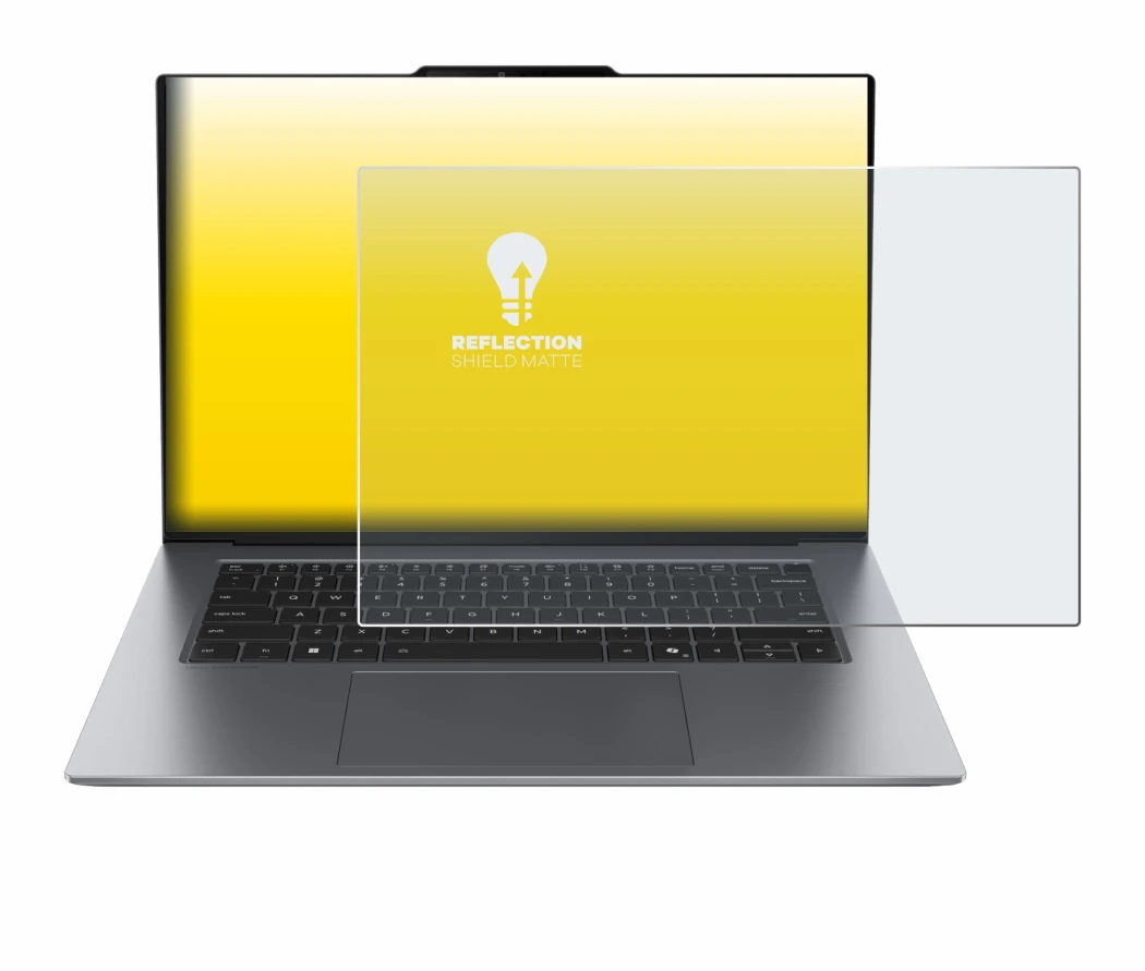 Immagine del dispositivo Lenovo ThinkPad X9 15 G1 con un'ampia varietà di protezioni per lo schermo.