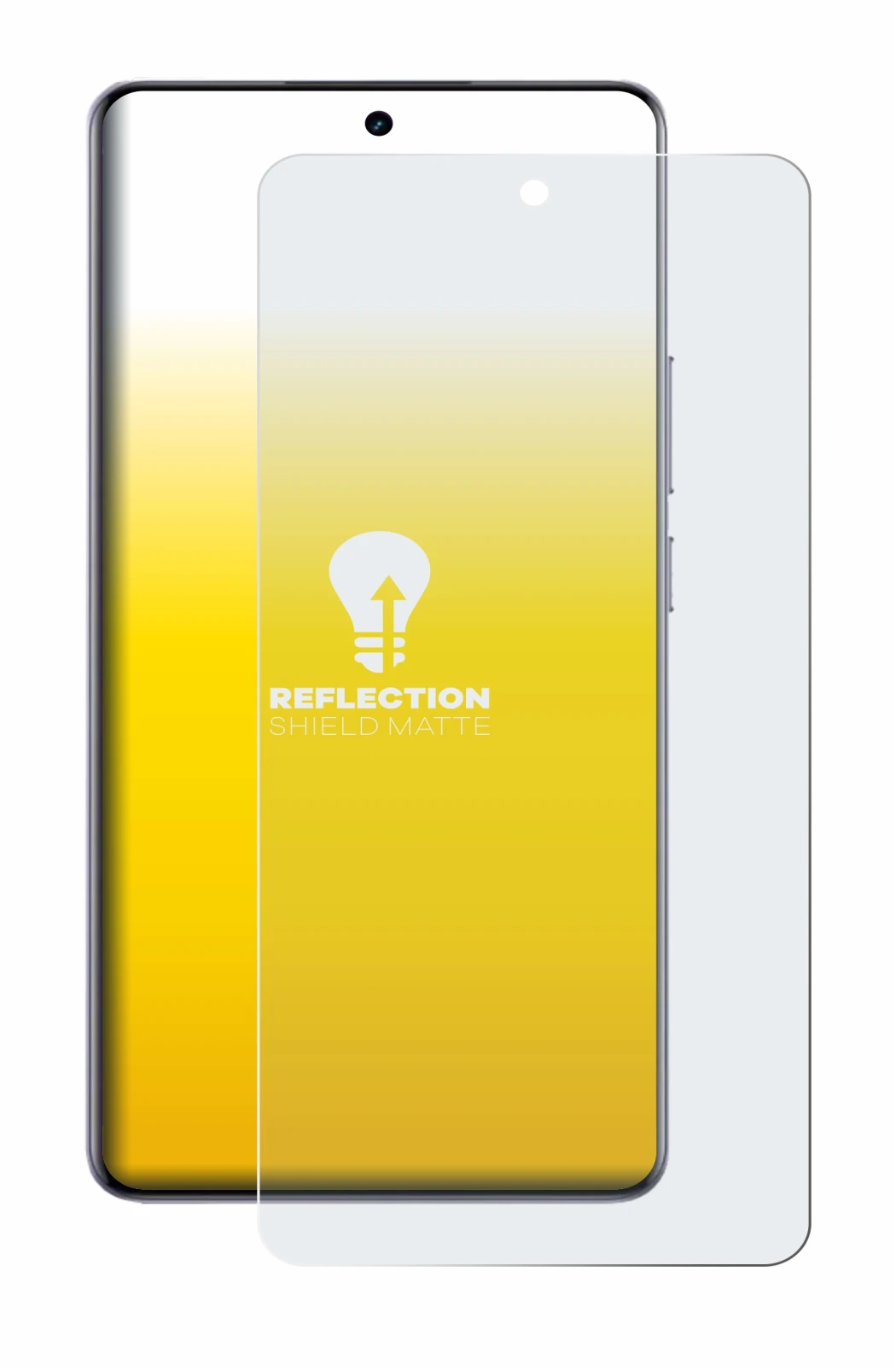 Immagine del dispositivo realme 15 Pro con un'ampia varietà di protezioni per lo schermo.