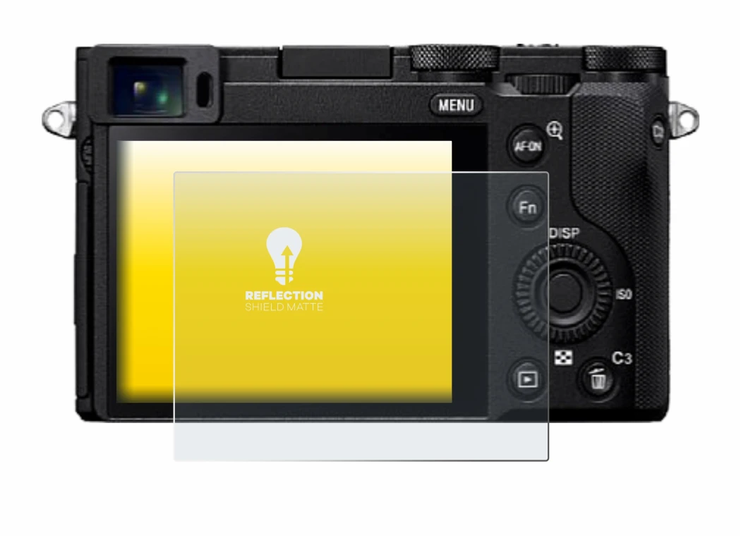 Immagine del dispositivo Sony RX1R III con un'ampia varietà di protezioni per lo schermo.