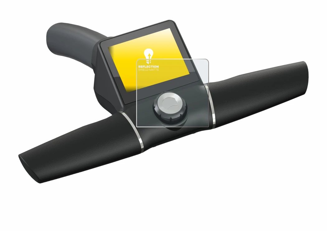Immagine del dispositivo Motocaddy M7 GPS Remote con un'ampia varietà di protezioni per lo schermo.