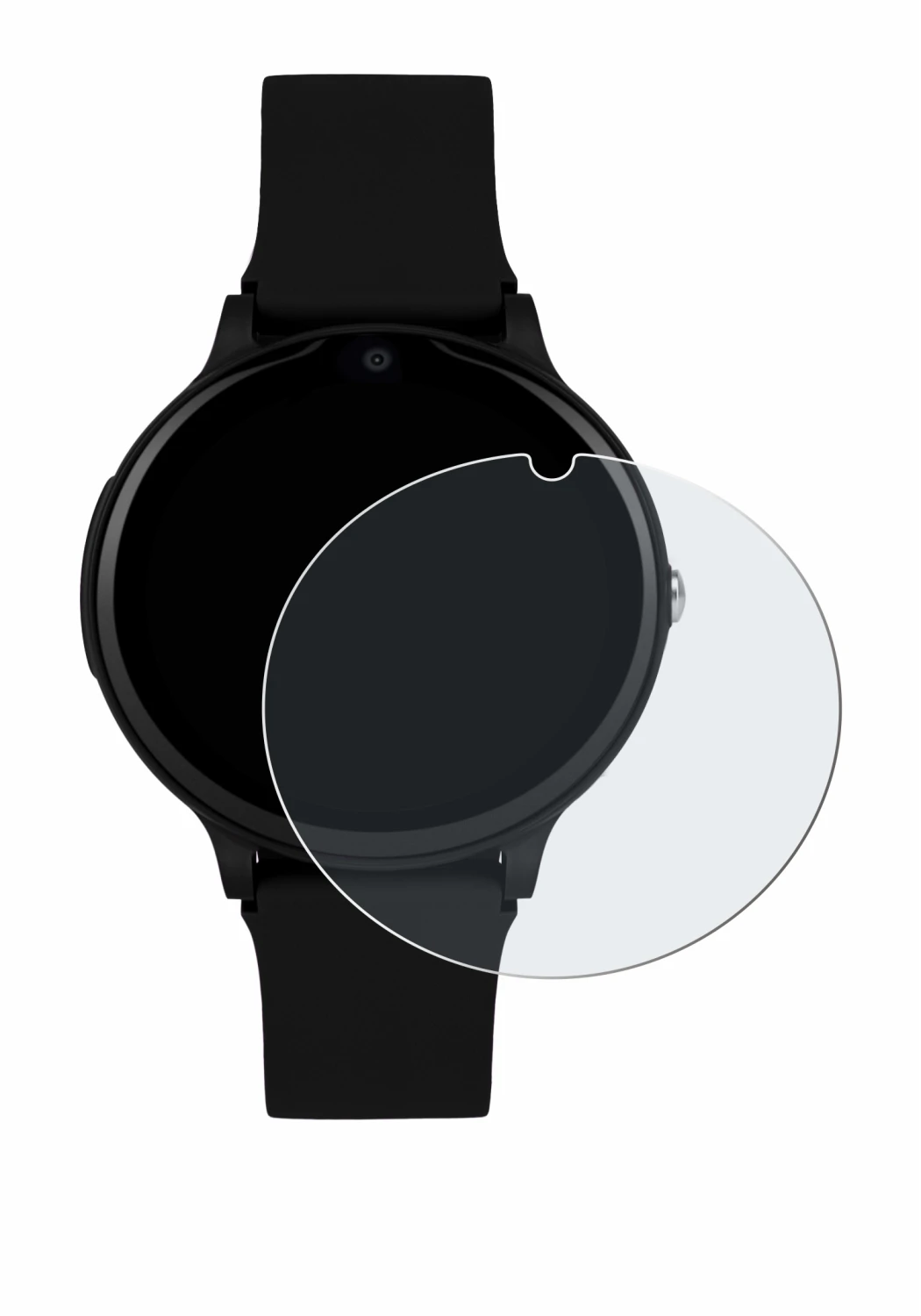 Immagine del dispositivo One2Track Connect One con un'ampia varietà di protezioni per lo schermo.