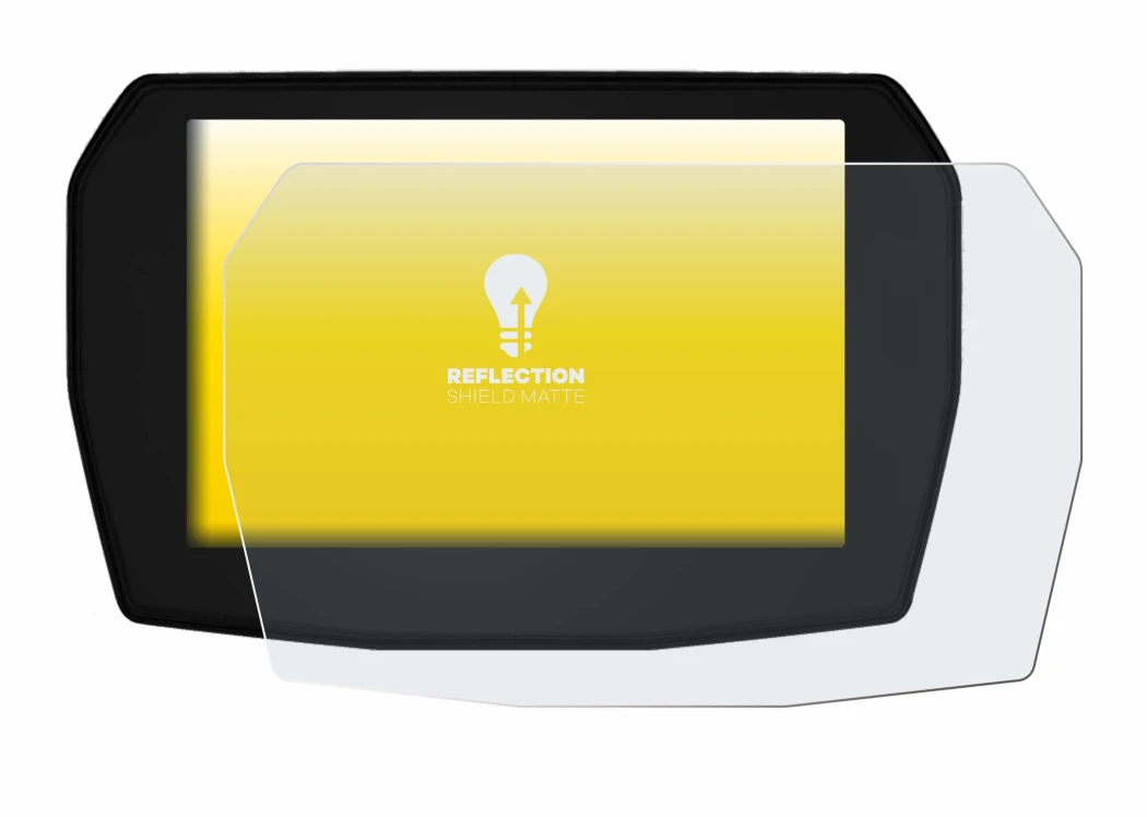 Immagine del dispositivo Ducati Panigale V2 2025 con un'ampia varietà di protezioni per lo schermo.