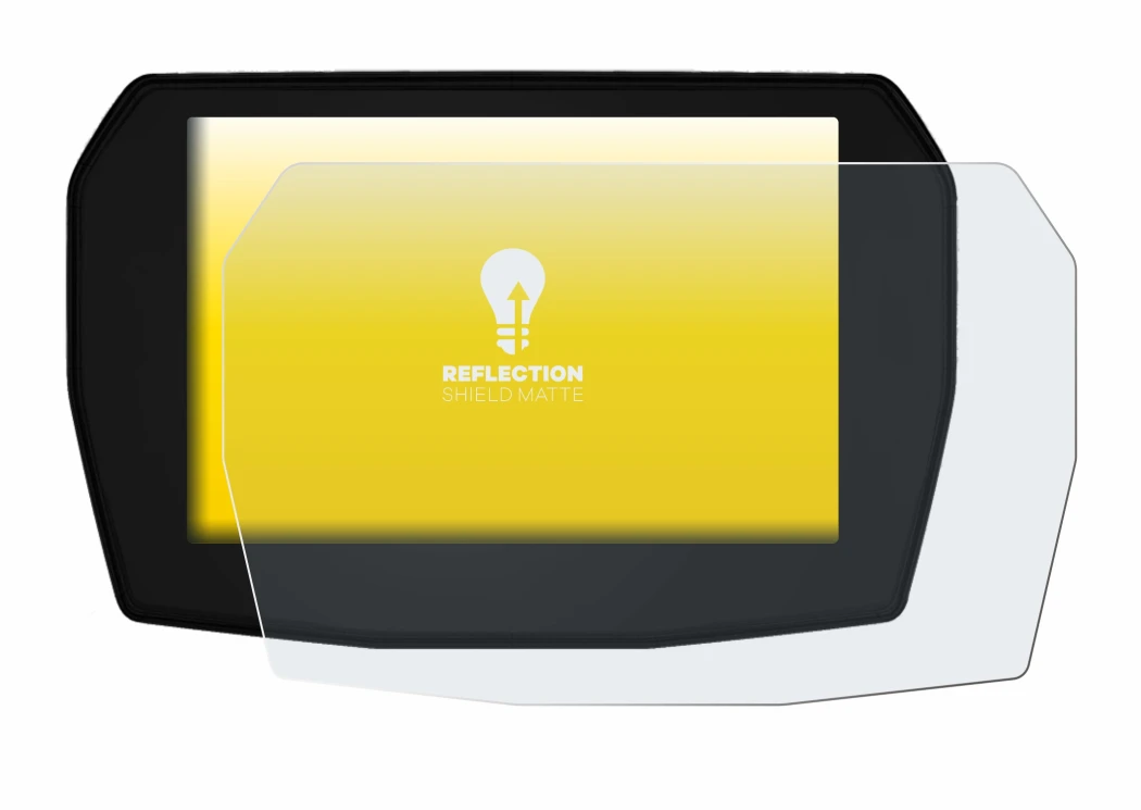 Immagine del dispositivo Ducati Streetfighter V2 2025 con un'ampia varietà di protezioni per lo schermo.