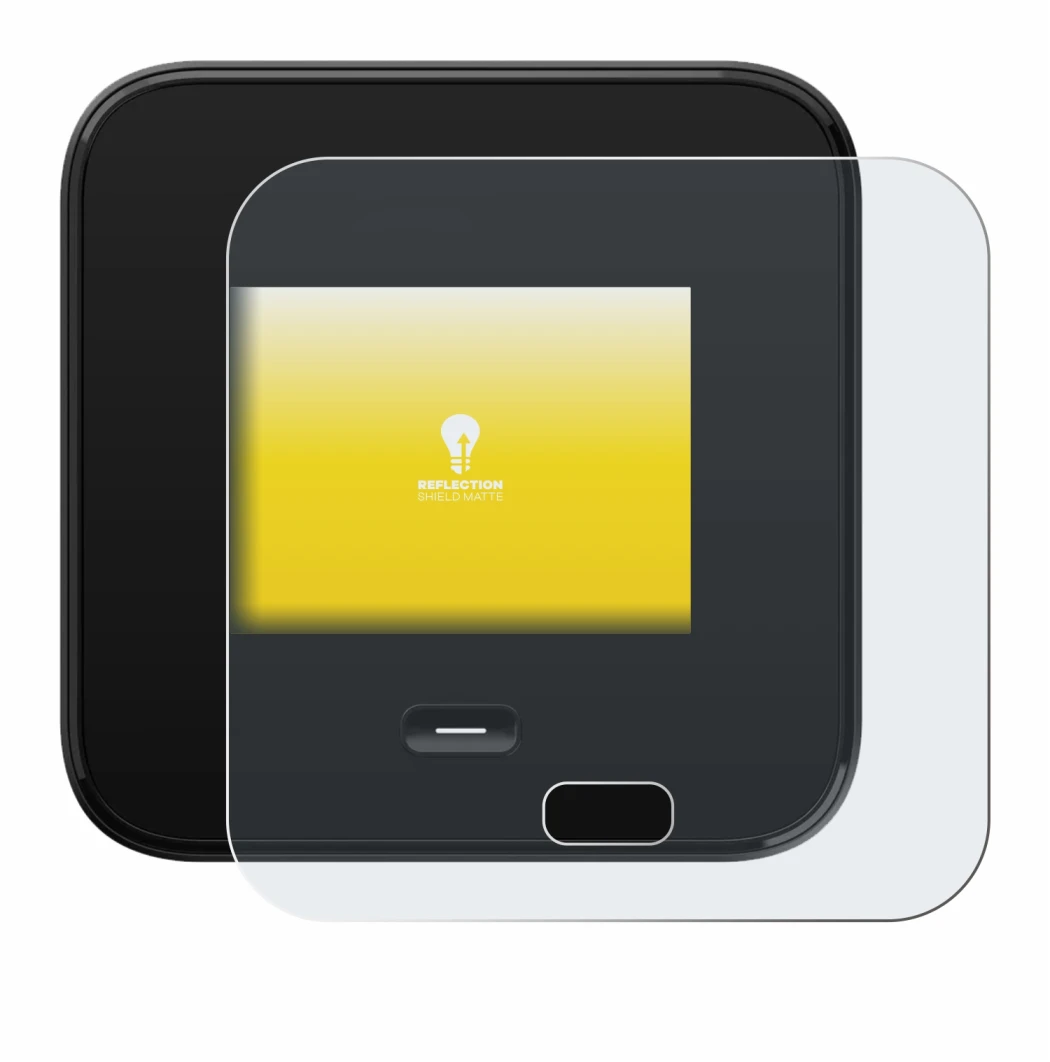 Immagine del dispositivo Netgear Nighthawk M7 Pro con un'ampia varietà di protezioni per lo schermo.