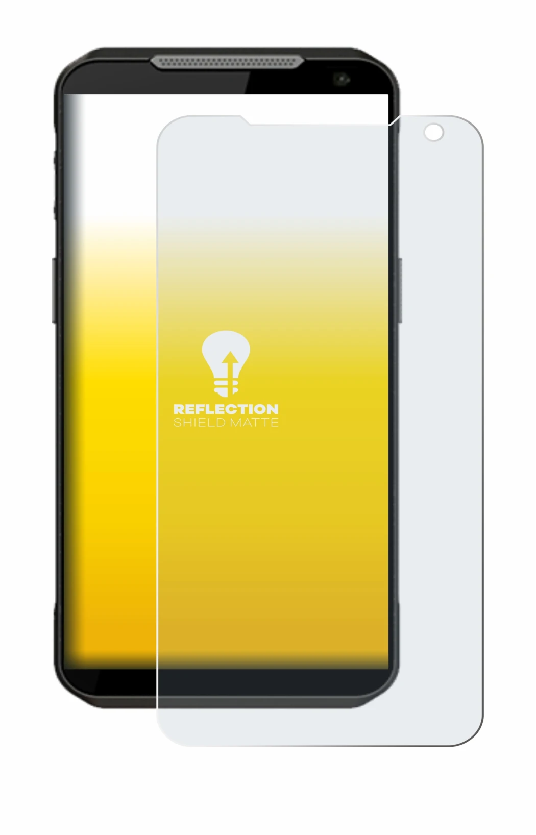 Immagine del dispositivo Point Mobile MF52 con un'ampia varietà di protezioni per lo schermo.