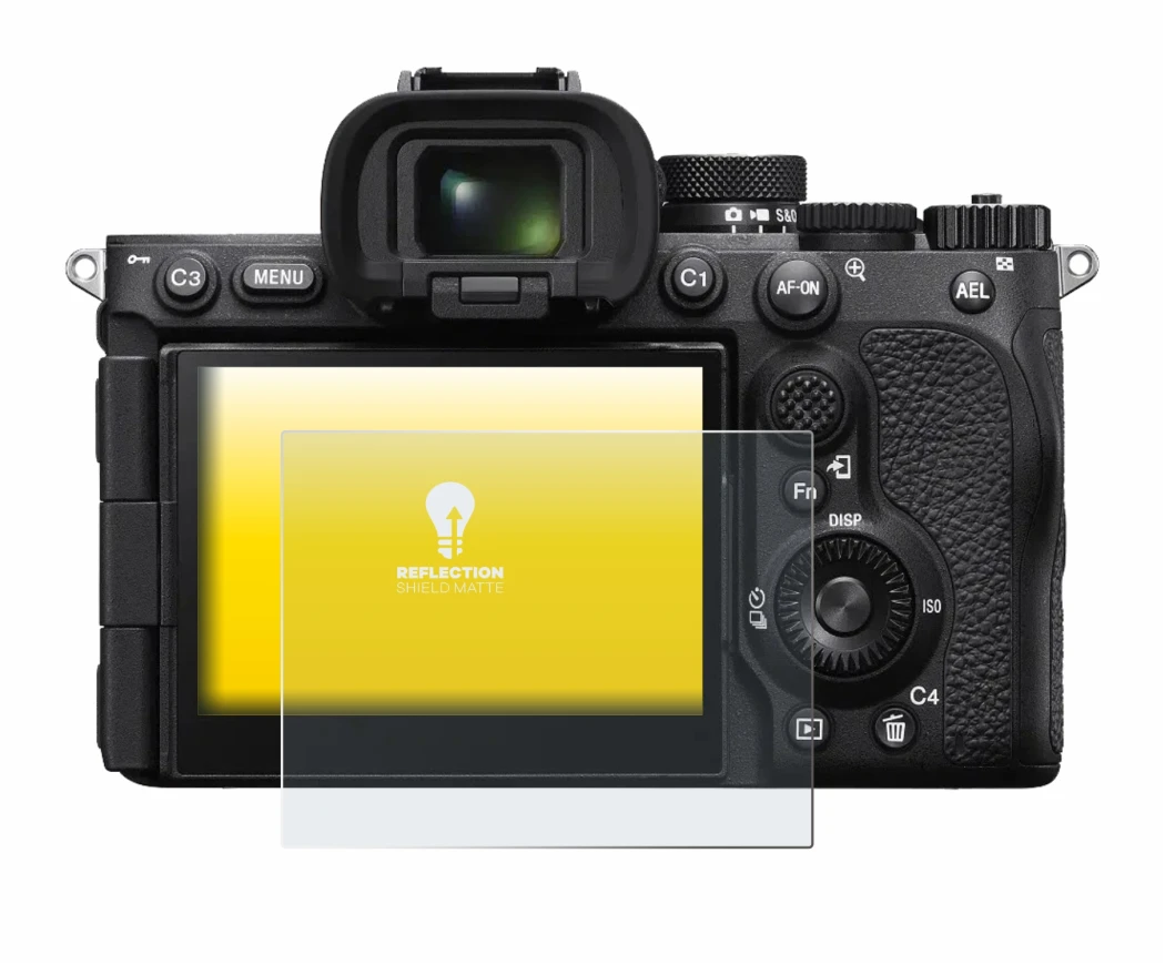 Immagine del dispositivo Sony Alpha 7R VI con un'ampia varietà di protezioni per lo schermo.