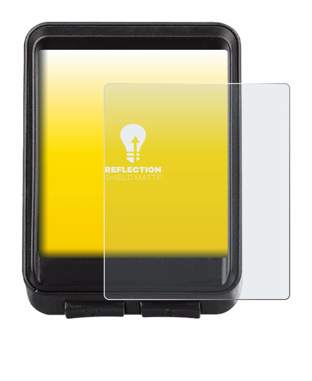 Immagine del dispositivo OHFAMO IC321 con un'ampia varietà di protezioni per lo schermo.