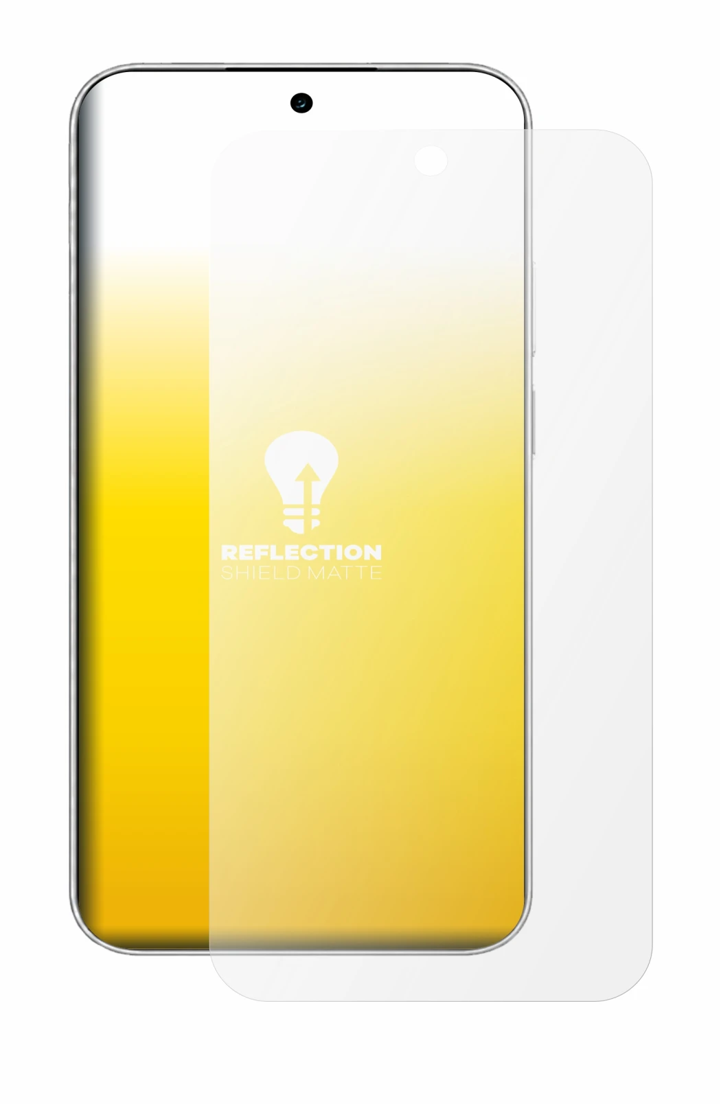 Immagine del dispositivo Huawei Nova 16 con un'ampia varietà di protezioni per lo schermo.