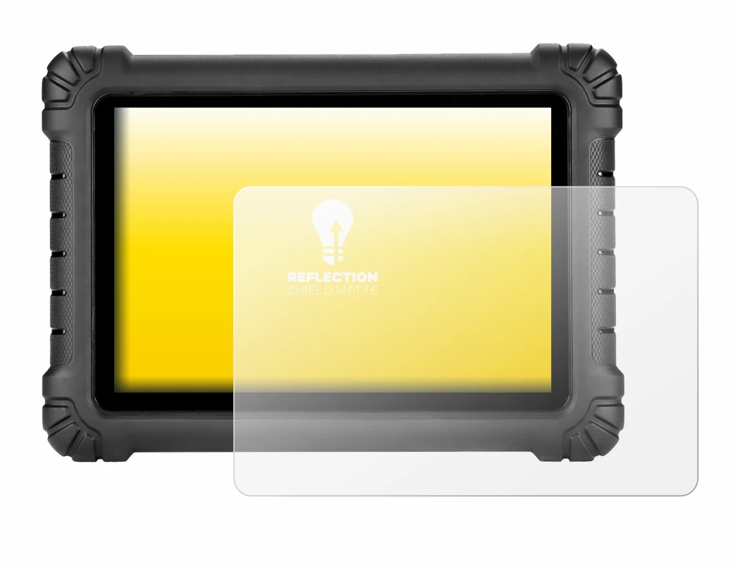Immagine del dispositivo Autel MaxiSYS MS906 MAX con un'ampia varietà di protezioni per lo schermo.
